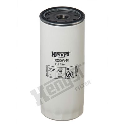 HENGST FILTER alyvos filtras H200W40